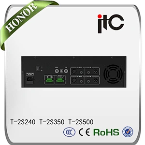 ITC T-2S240 Series 500W 2 Channel Mono Audio Power Amplifier