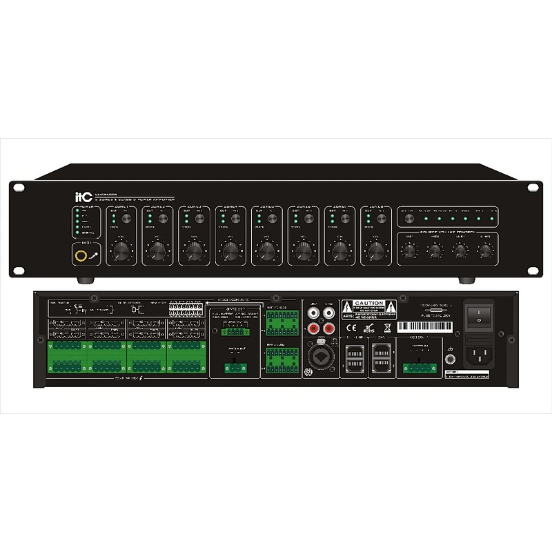 Emergence VA PA System Solutions Evac System with 16 Zones