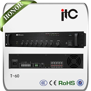 ITC T-60 Series Economical Having EMC Input PA Mixing Amplifier for Sale