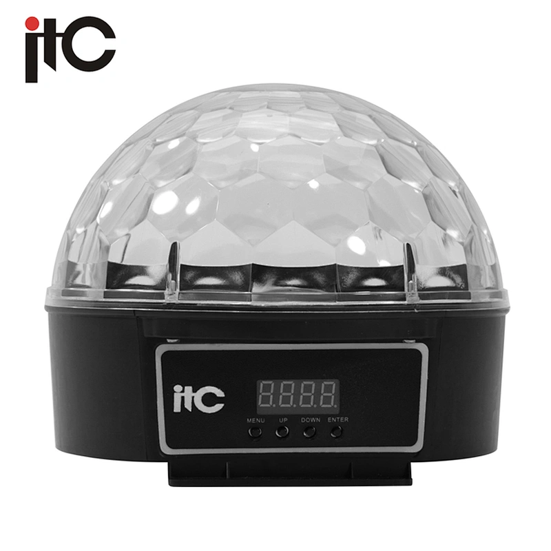 Disco Ball Light Mini 3W RGB Led Crystal Magic Ball Light