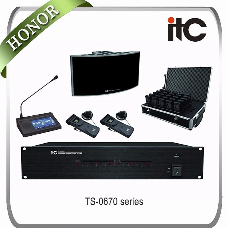 ITC TS-0670 Translation Device Rechargeable Receiver Box