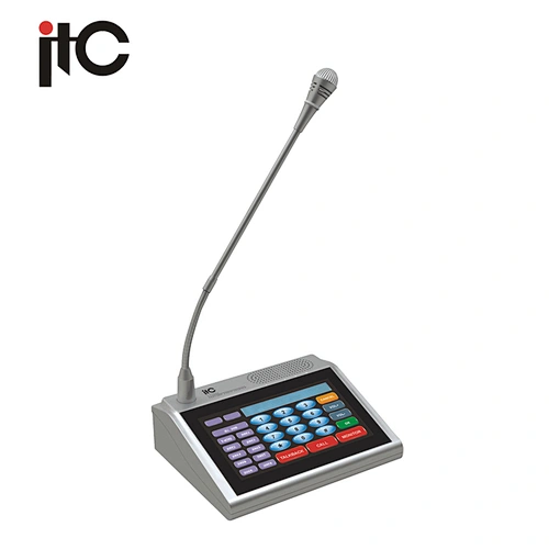 Internal Touch Screen Desktop Communication Intercom Paging Microphone