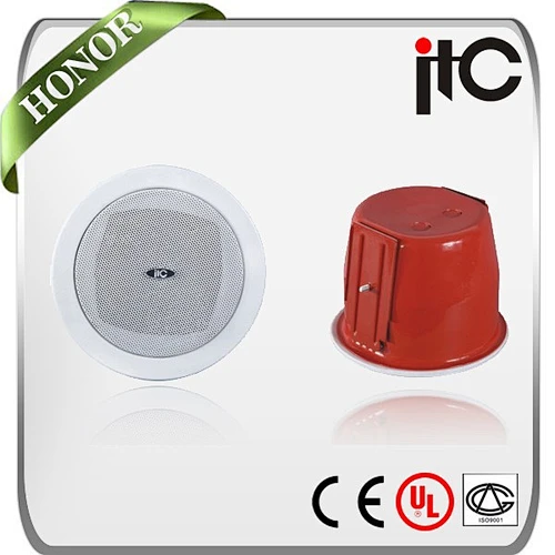 ITC T-535 6W 3W 3 inch Fireproof PA Speaker for Fire Alarm System