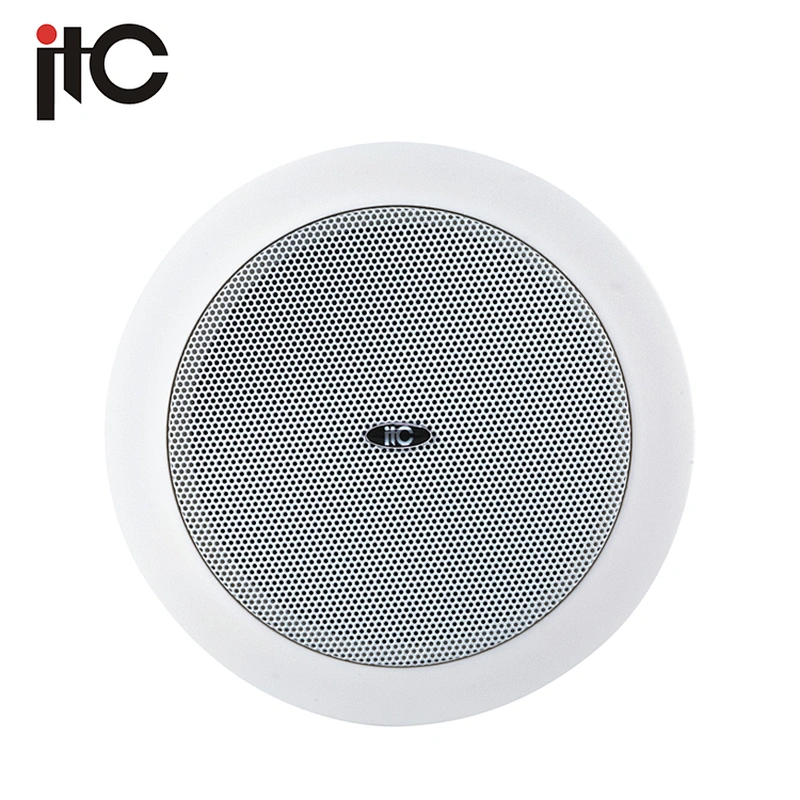 ITC T-106U 3W 6W 9W Hifi Plastic PA System Ceiling speaker