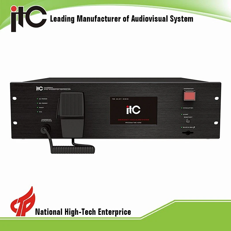 Long Lasting durability EN54-16 Fire Voice Alarm Emergency Evacuation Public Address Broadcast system