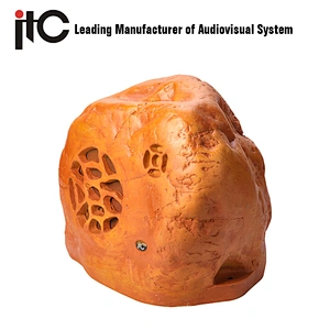 ITC T-300A 25W Waterproof Outdoor Rock Shaped Garden Speakers for Background Music System