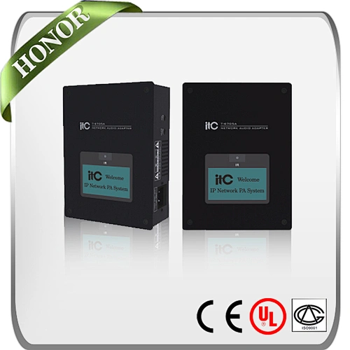 ITC T-6705A 10W 2 Channel IP Network Public Address System Built in Audio Decoder and Amplifier
