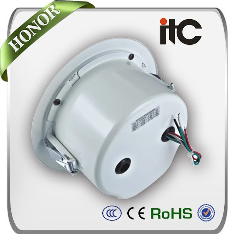 ITC T-108M New Arrival 15W Sound System Ceiling Speakers 8 inch