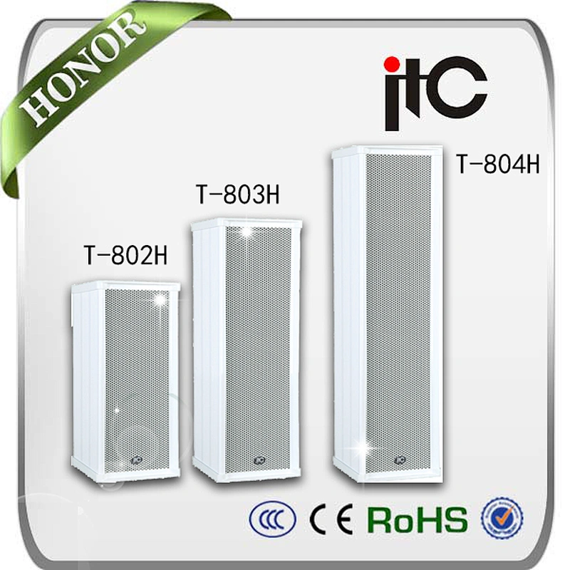 ITC T-804H Series Upscale 120W Outdoor Column Speakers Water Proof