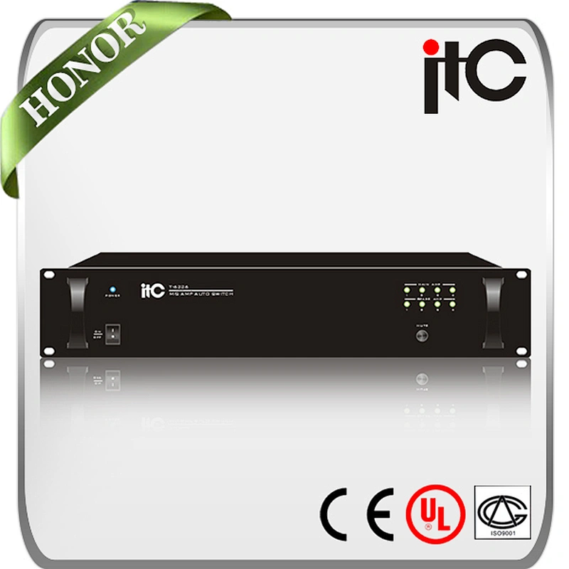 ITC T-6226 4 Main and 1 Spare Amplifier Automatic Changeover Switch for PA System