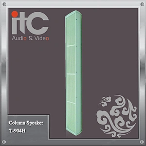 ITC T-902H Series Upscale 200W 400W 800W IPx6 Outdoor Line Array Speakers