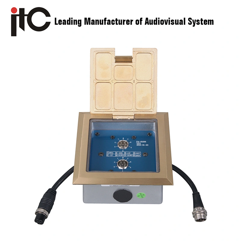 ITC TS-8S Audio Conference System Inserted 8 Pin Extension Plug & Socket