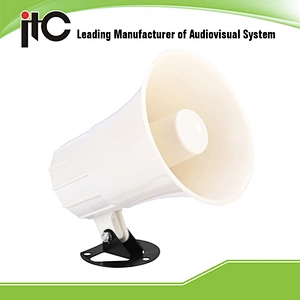 T-710E Outdoor or Indoor Paging IP66 Waterproof 10W PA Horn Speaker in ABS Enclosure