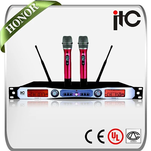ITC T-529UC Party King PLL Dual-channel UHF Wireless Karaoke Microphone Prices
