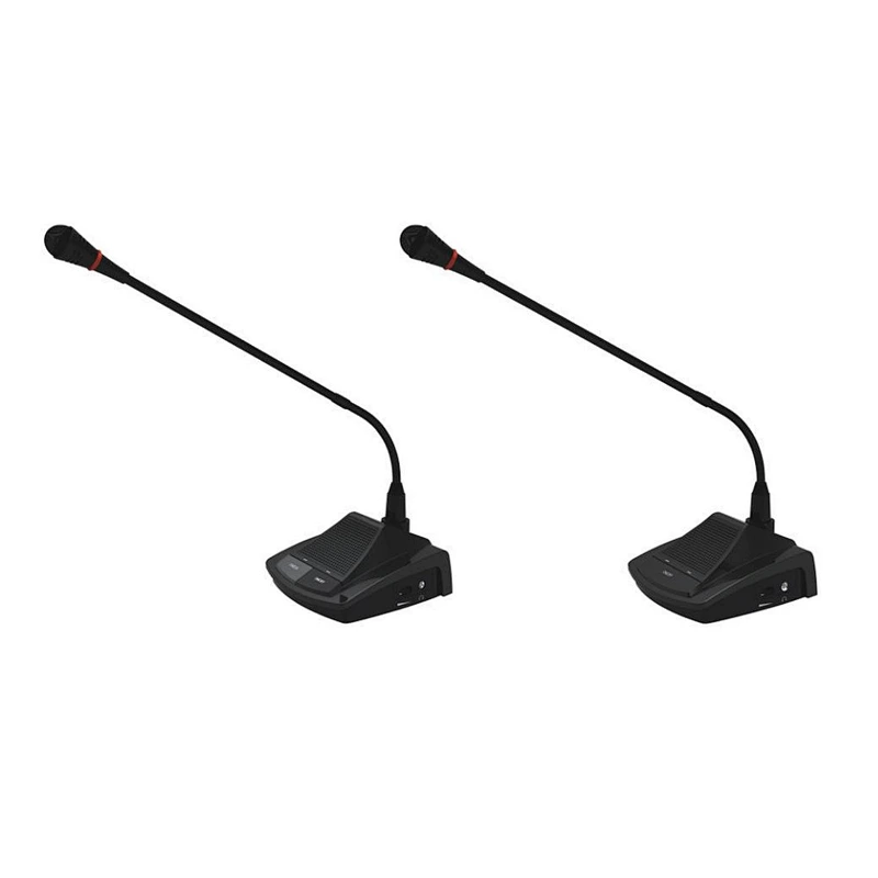 ITC TS-0602 Series Gooseneck Type Conference Room Microphone System with Ring Indicator