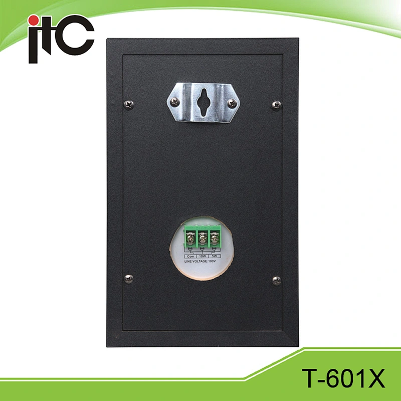 T-601X Easy Installation Public Address 10 Watt In-wall Wooden Speakers