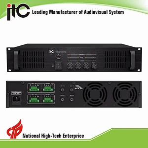 ITC T-4S60 Series 60W 120W 240W PA System 4 Channel Amplifiers