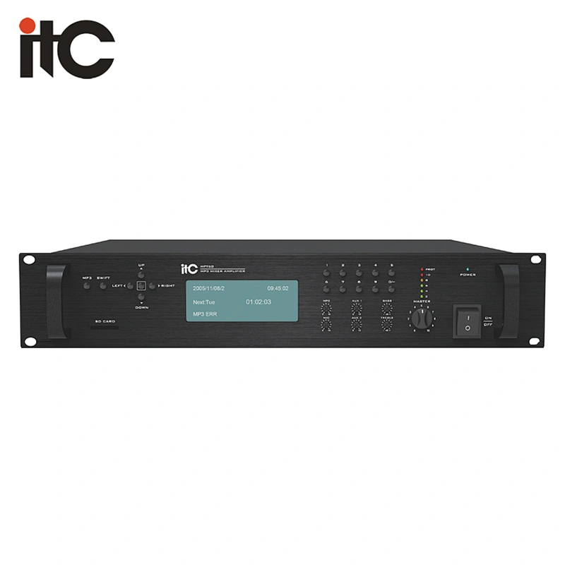 ITC MPT60 Series Internal Weekly Timer PA Amplifier with MP3 Player