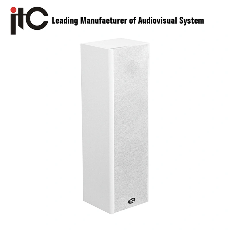 ITC T-301 Series Multiple Power Selection Upscale Indoor PA Column Speaker Wooden