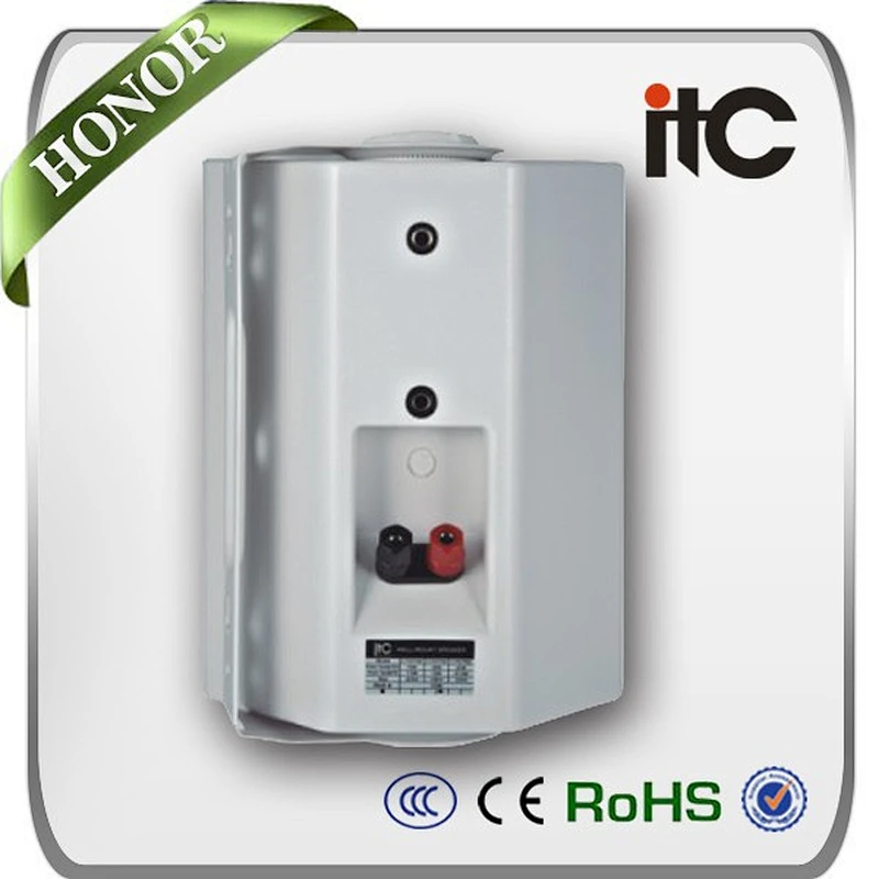 ITC T-776W Economical 45 Watt 2.0 ABS Wall Mount PA Speaker Box