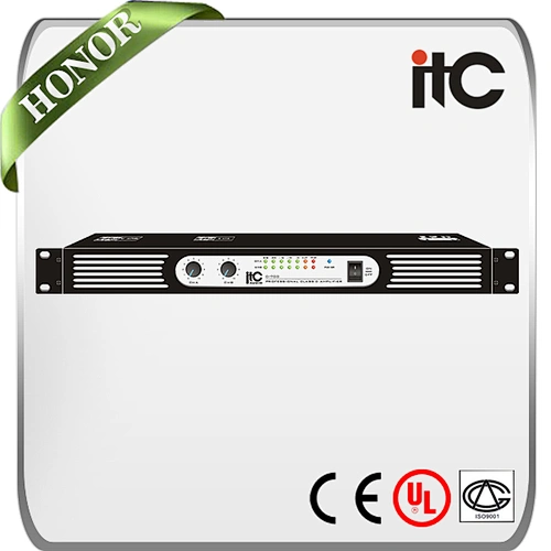 ITC D Series Conference Room Sound System Professional Stereo Amplifier