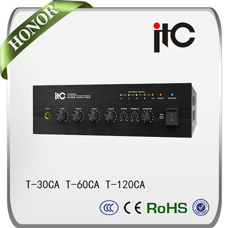 Easy to Use Class D Mini Mixer AV Receiver Amplifier