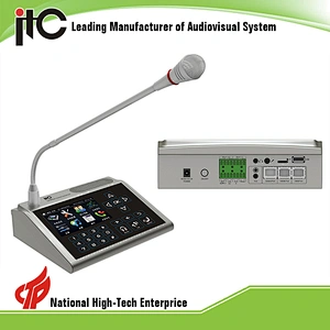 T-7802 Desktop TCP IP Paging Microphone PA