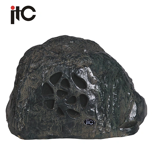 T-300R 15W Organic Resin Rock Outdoor Garden Speaker