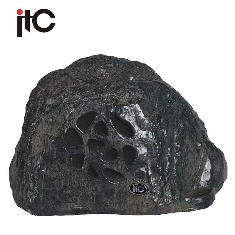 T-300R 15W Organic Resin Rock Outdoor Garden Speaker