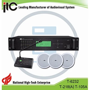 ITC T-6223(A) PA System Used Fire Signal Collector Voice Alarm Public Address Fire Alarm System