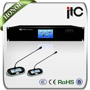 ITC TS-0200M Top Rated Full Digital Desktop Conference Microphone System