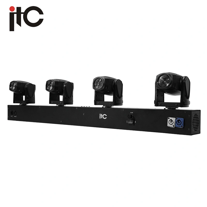 Mini 80W Disco DJ Light 4 Moving Heads Mini LED Beam Light