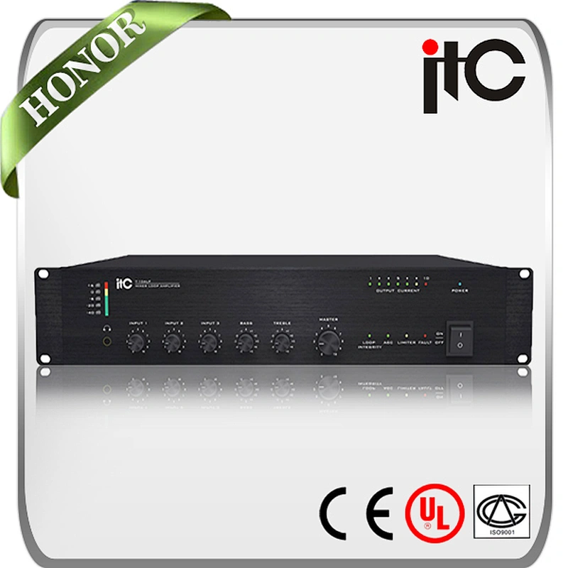 ITC T-10ALP Mixing Amplifier 240 Watt 7A Induction Loop Sound Amplifiers for the Deafness