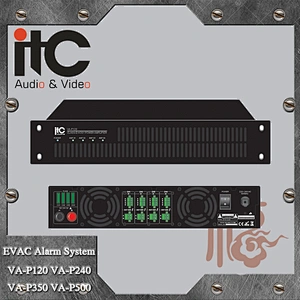 ITC VA-P120 Series Modular Design High Efficiency Evacuation Alarm Class D Digital Amplifier