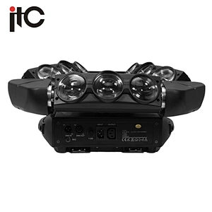 Professional 9 Eyes Triangle Rows Led Spider Beam Light