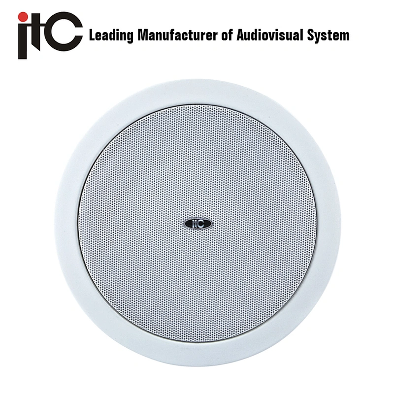 ITC T-105 Economical 6W 5 inch Spring Clip In Ceiling Speaker Guangzhou