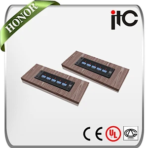 ITC TS-0625 Series Embedded Conference Room Microphone System with Voting Device