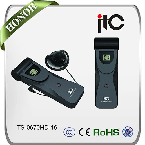TS-0670HD-16 New Arrival 16 Channel Infrared Simultaneous Interpretation System Simultaneous Translation Device