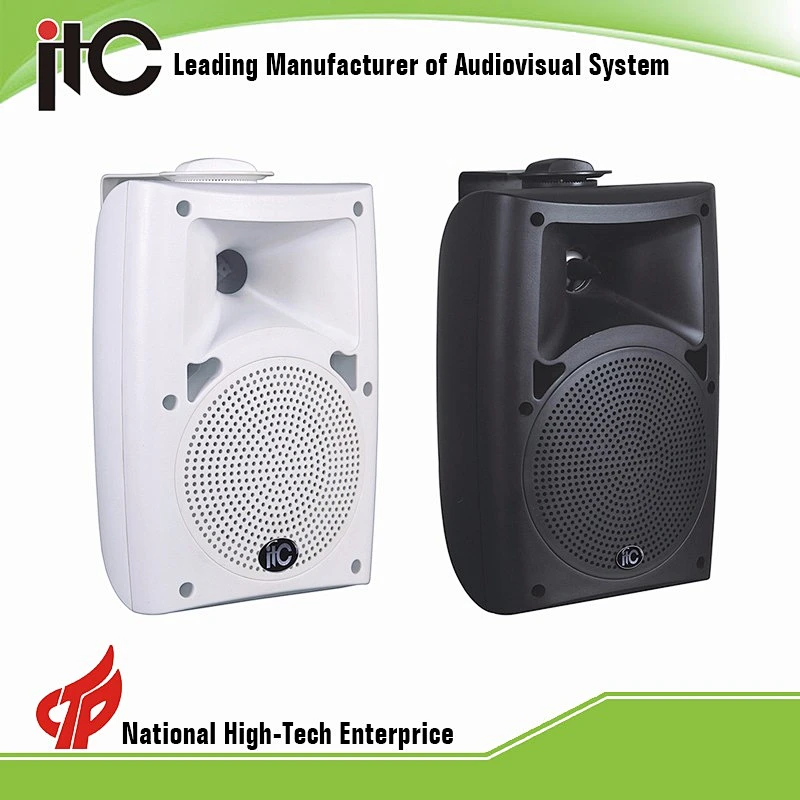 Waterproof Outdoor Plastic 5 Inch 100W Wall Mount Speaker