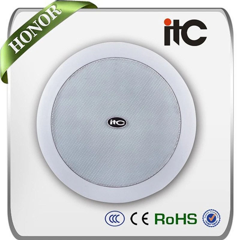 ITC T-108M New Arrival 15W Sound System Ceiling Speakers 8 inch