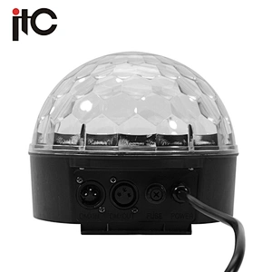 Disco Ball Light Mini 3W RGB Led Crystal Magic Ball Light
