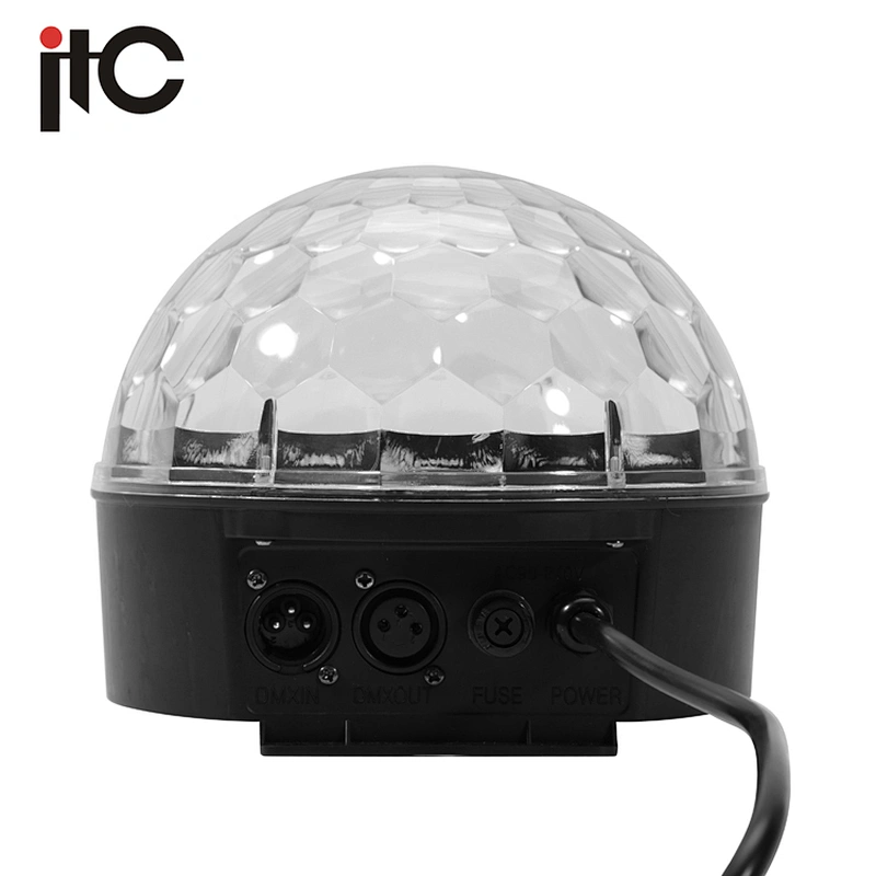 Disco Ball Light Mini 3W RGB Led Crystal Magic Ball Light