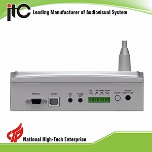 Internal Touch Screen Desktop Communication Intercom Paging Microphone