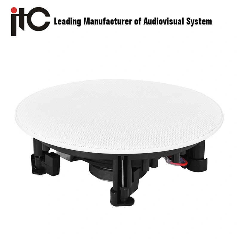 T-205T Professional Premium 70V 100V Frameless PA System Surround Sound In Ceiling Speakers