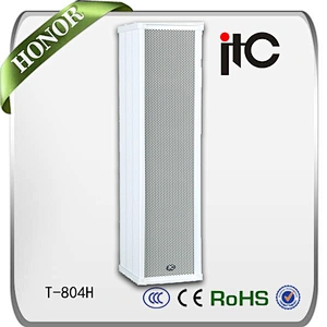 ITC T-804H Series Upscale 120W Outdoor Column Speakers Water Proof