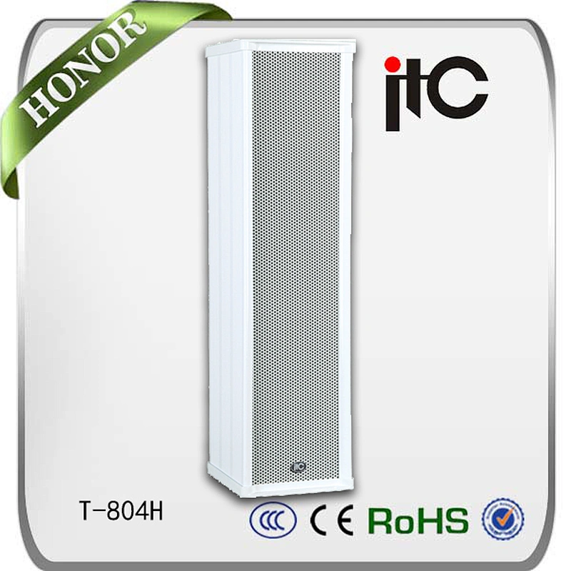 ITC T-804H Series Upscale 120W Outdoor Column Speakers Water Proof