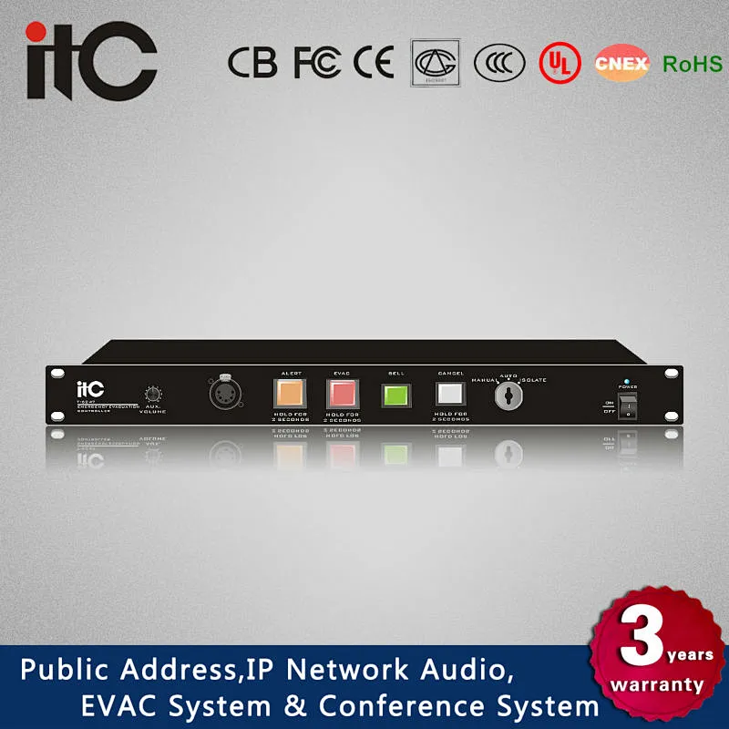 Emergency Evacuation Controller for PA System T-6247