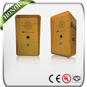 ITC T-6733 Low Delay IP55 Explosion Proof Video Industrial Intercom Full Duplex
