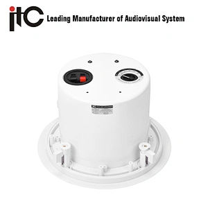 ITC T-208CW 40W 8 inch Flush Mount ABS PA System Hifi Ceiling Speaker