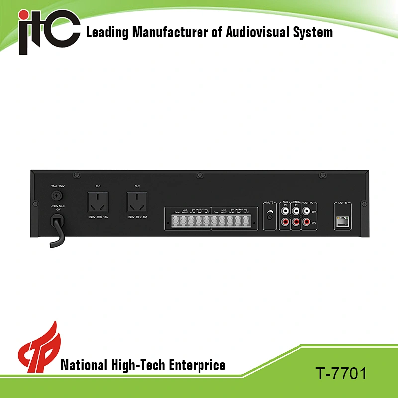 ITC T-7701 Economic Rack Mount 100Mbps IP Network Audio Adapter
